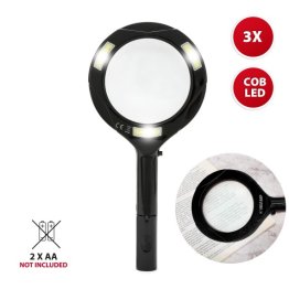 Velamp WATSON | Lente d'ingrandimento 3X Luminosa | 3 LED