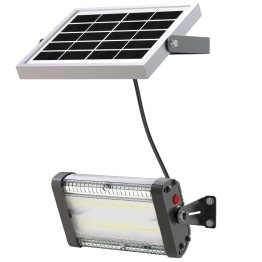 Faro Proiettore Led Solare Crepuscolare 3000lm Multifunzione | Con Telecomando | 4000K | IP65