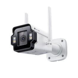 VIGI InSight S345-4G | Telecamera Smart Bullet con AI Avanzata | Wi-Fi e 3 Porte LAN | IP/4G Full-Color 4MP 4mm