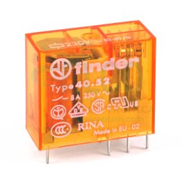 Finder 40.52.8.230.0000 Electromechanical Relay 230 VAC coil