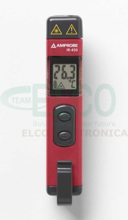 Amprobe IR-450 IR Thermometer with Laser Pointer and LED Flashlight