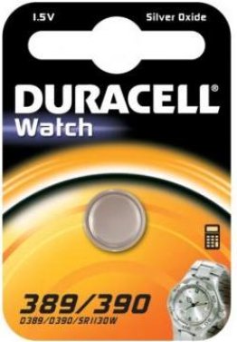 Batteria per orologi DURACELL 389/390