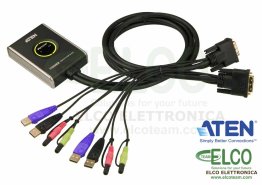 Aten CS682 2-port USB DVI KVM switch with audio