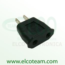 Travel adapter American plug Italian socket 10A