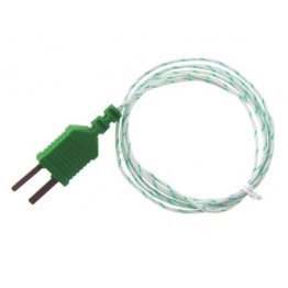 KA02 Thin type K thermocouple 0,3mm length 1 meter