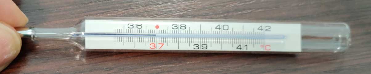 Termometro vetro febbre