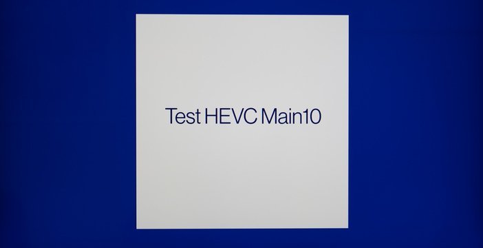 Test HEVC Main10