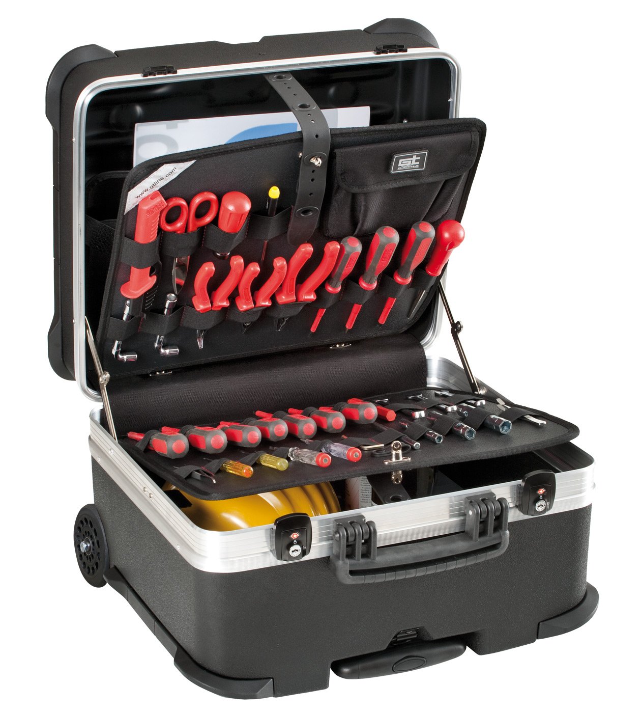 GT Line ROCK TURTLE PEL Professional Tool Trolley Case with integrated INTELLIRESPOND Technology