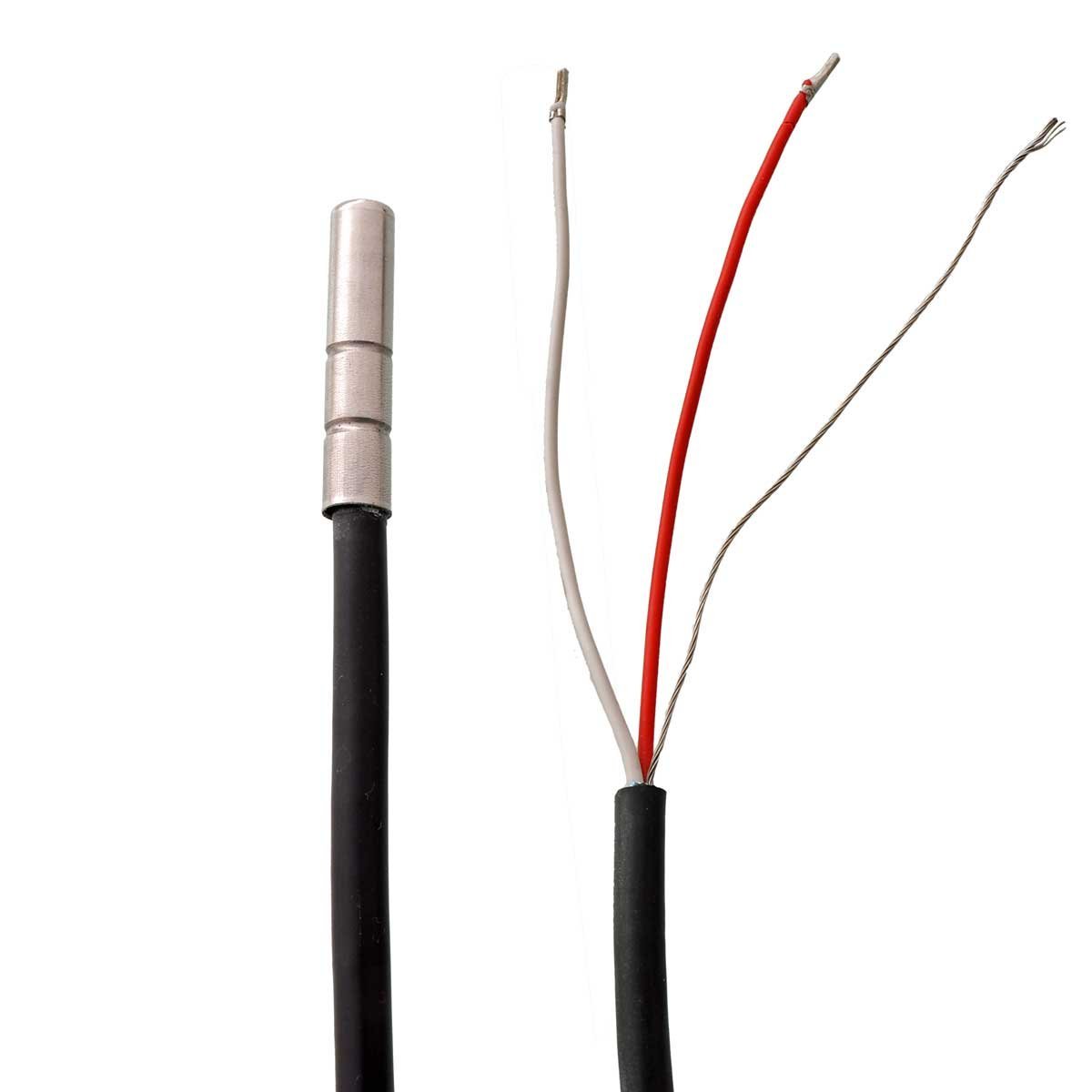 Sonda di temperatura NTC schermata IP67 2 fili 10K b3435 0,5% -40°C +120°C
