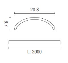 PROF61N dimensioni
