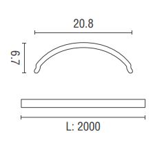 PROF61N dimensioni